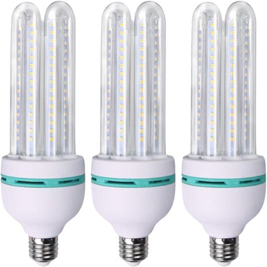 Corn Cob Led Light Bulbs, Canada 20w 3 Pack 6000k Bright White E27 Garage Shop