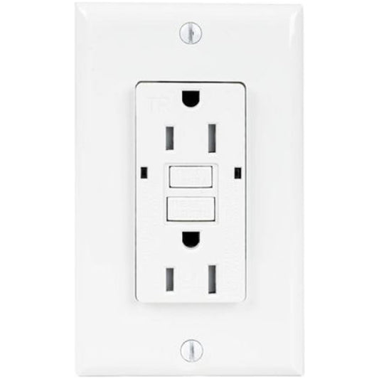 15 Amp GFCI Receptacle Canada Indoor Ground Fault Circuit Interrupter Outlet