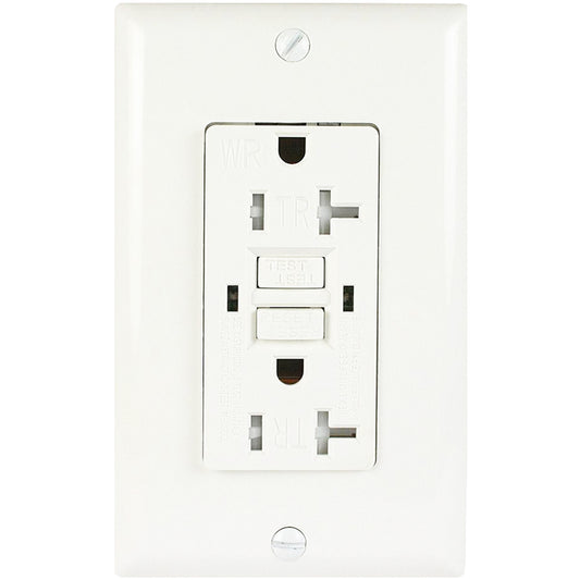 20 Amp GFCI Outdoor Outlet Canada Ground Fault Circuit Interrupter Outlet