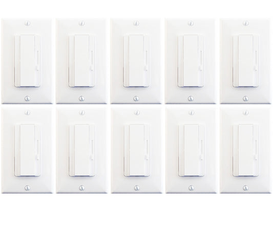 Single Pole Dimmer Switch Canada LED 150w Sliding Control 120V cUL