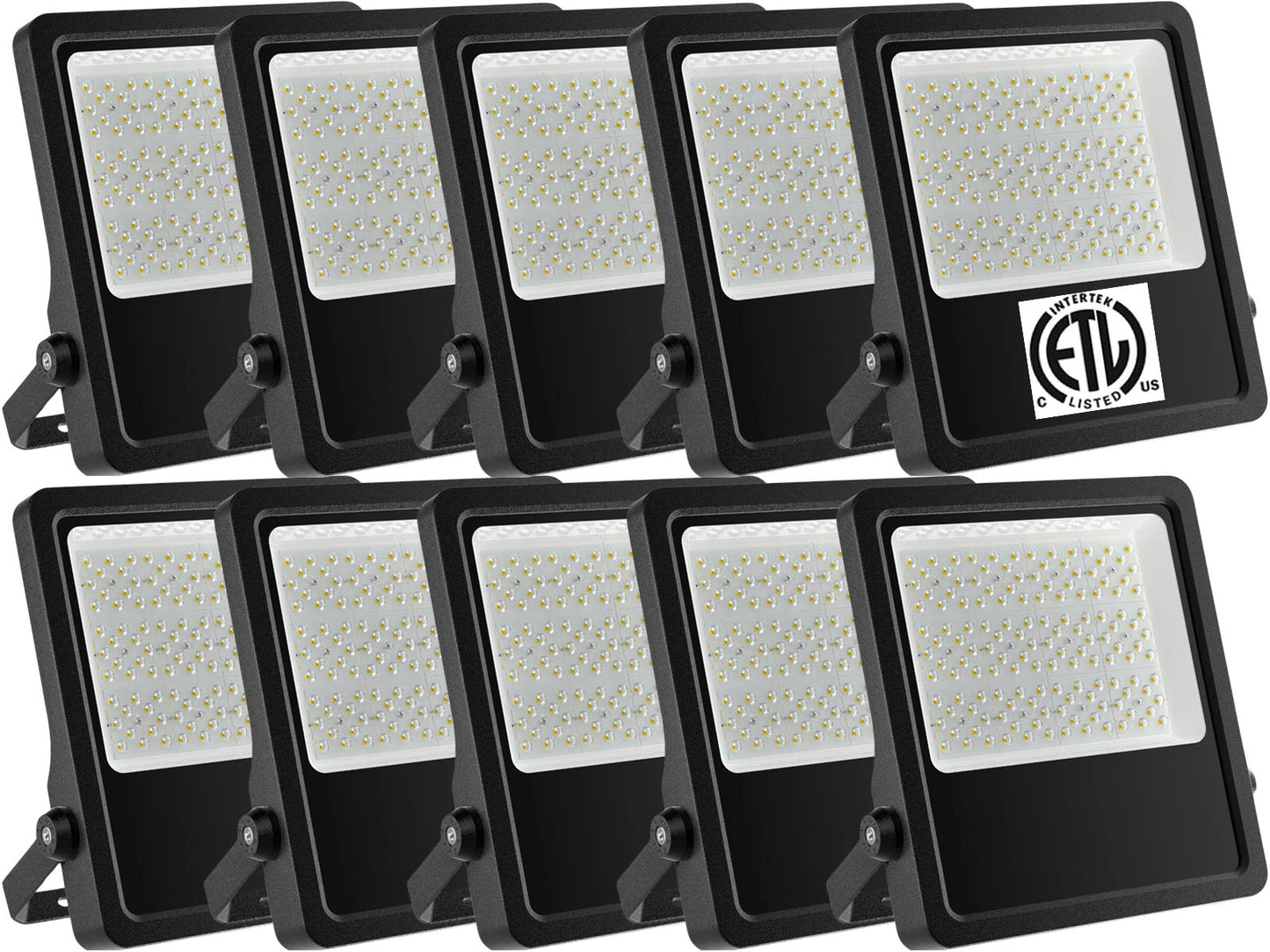 347V 100w Outdoor LED Flood Lights Canada 13000Lm 6500k Bright Photocell
