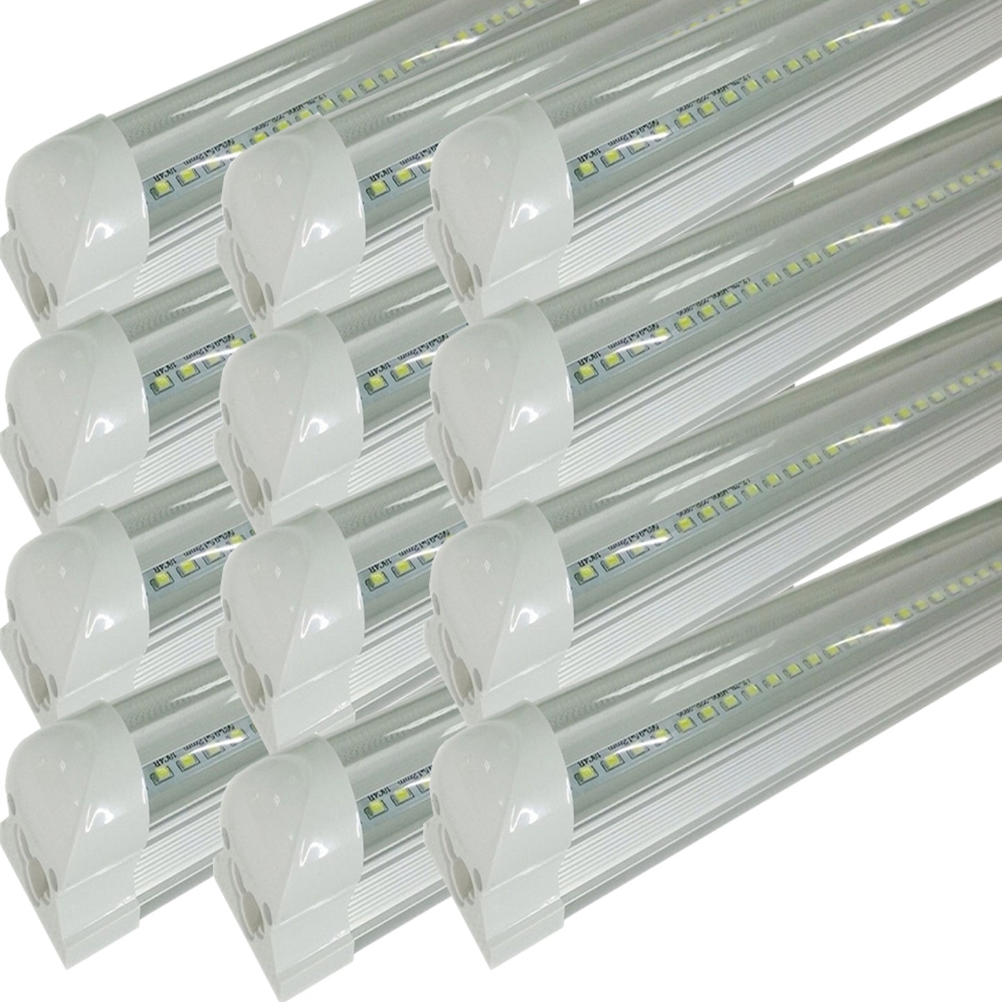 T8 Led Tubes 4ft Canada 4ft 22w 2-25 Pack Clear 5000k Daylight 2550Lm cETL