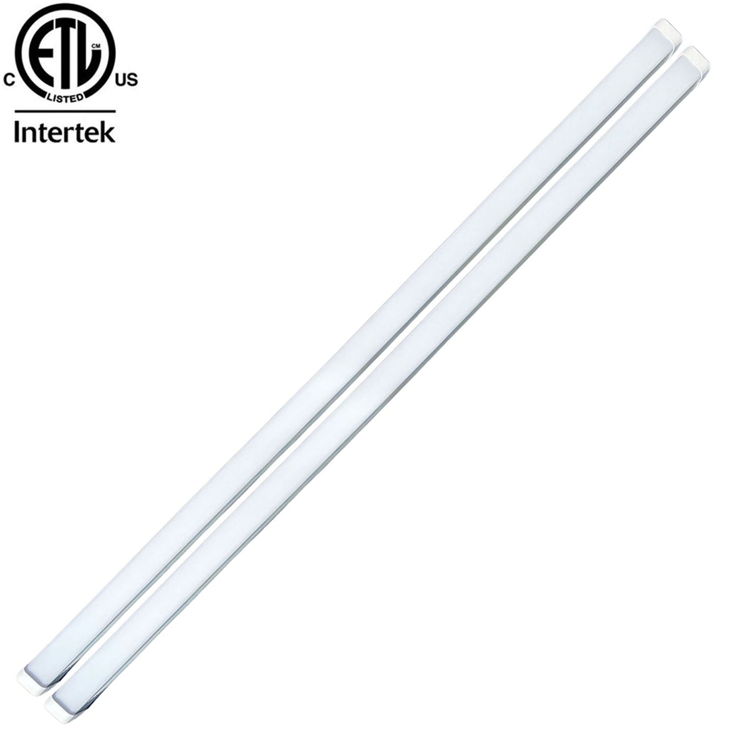 4 Foot LED Garage Lights Canada 40w 6500k Bright 2-4 Pack 5000Lm cETL - Led Light Canada
