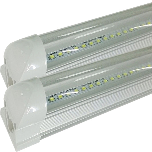 T8 Led 6500k Daylight Bright Canada 22w Clear 2-25 Pack 2550Lm cETL