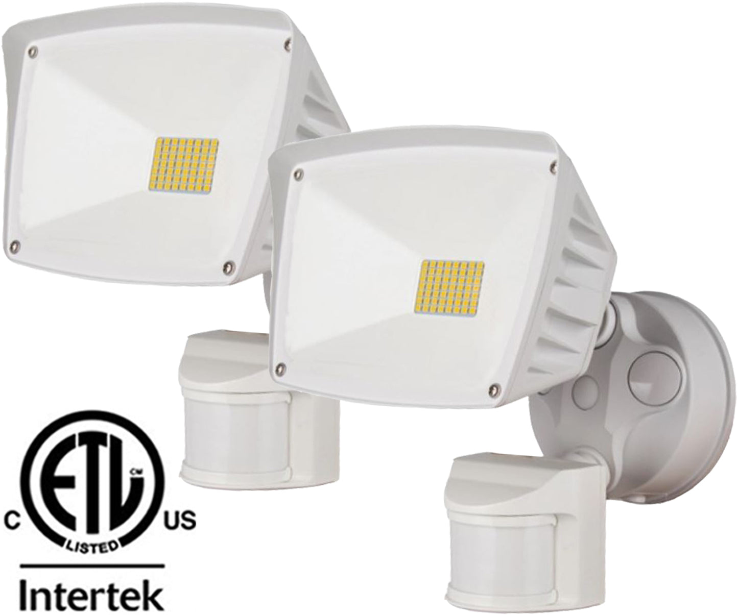 Outdoor Motion Sensor Light Canada 28w 6000k Bright 3400Lm 6-1 Pack - Led Light Canada