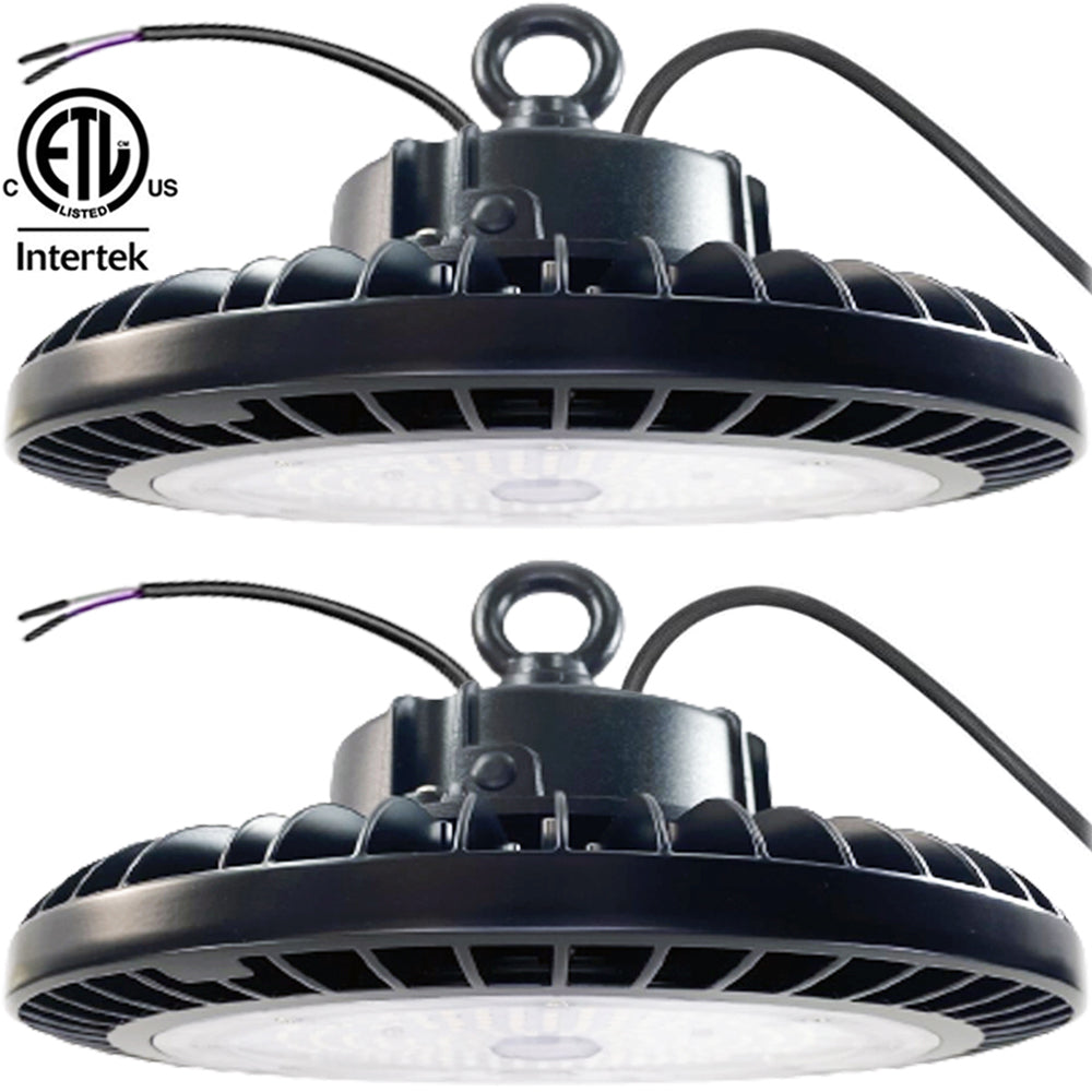 347V High Bay LED Lights 200w Canada 5000k 6-2 Pack 30000Lm cETL - Led Light Canada