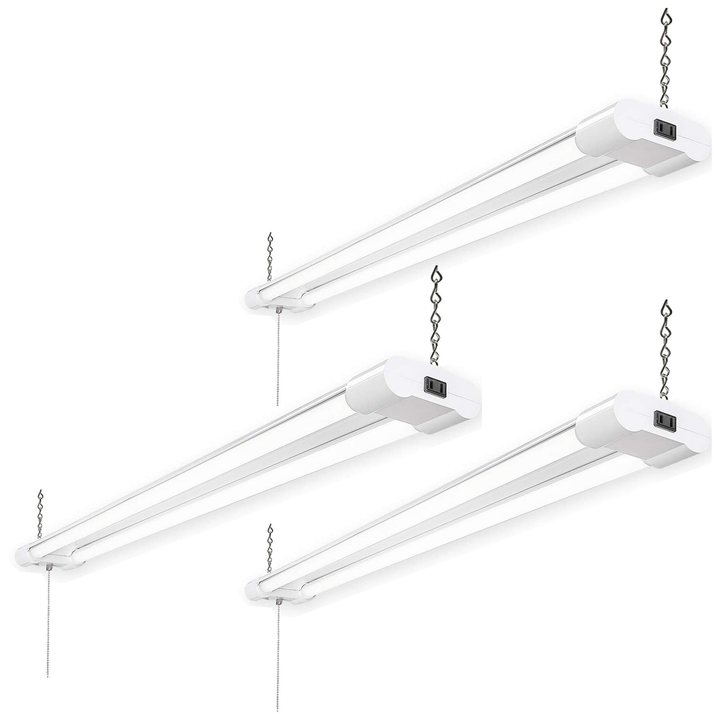 Plug In LED Garage Lights, Canada 4ft 40w Frosted 6000k Daylight Bright cUL