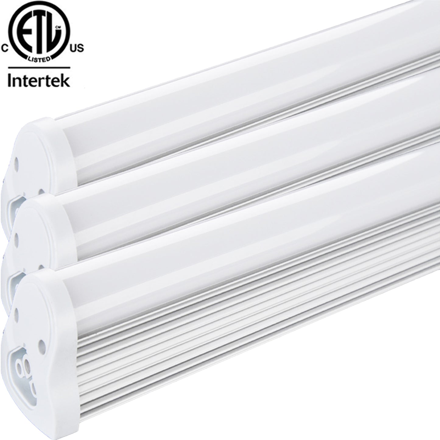 4ft T5 Light Fixture, Led Canada 15w 2-4 Pack 4000k White 1500Lm cETL - Led Light Canada
