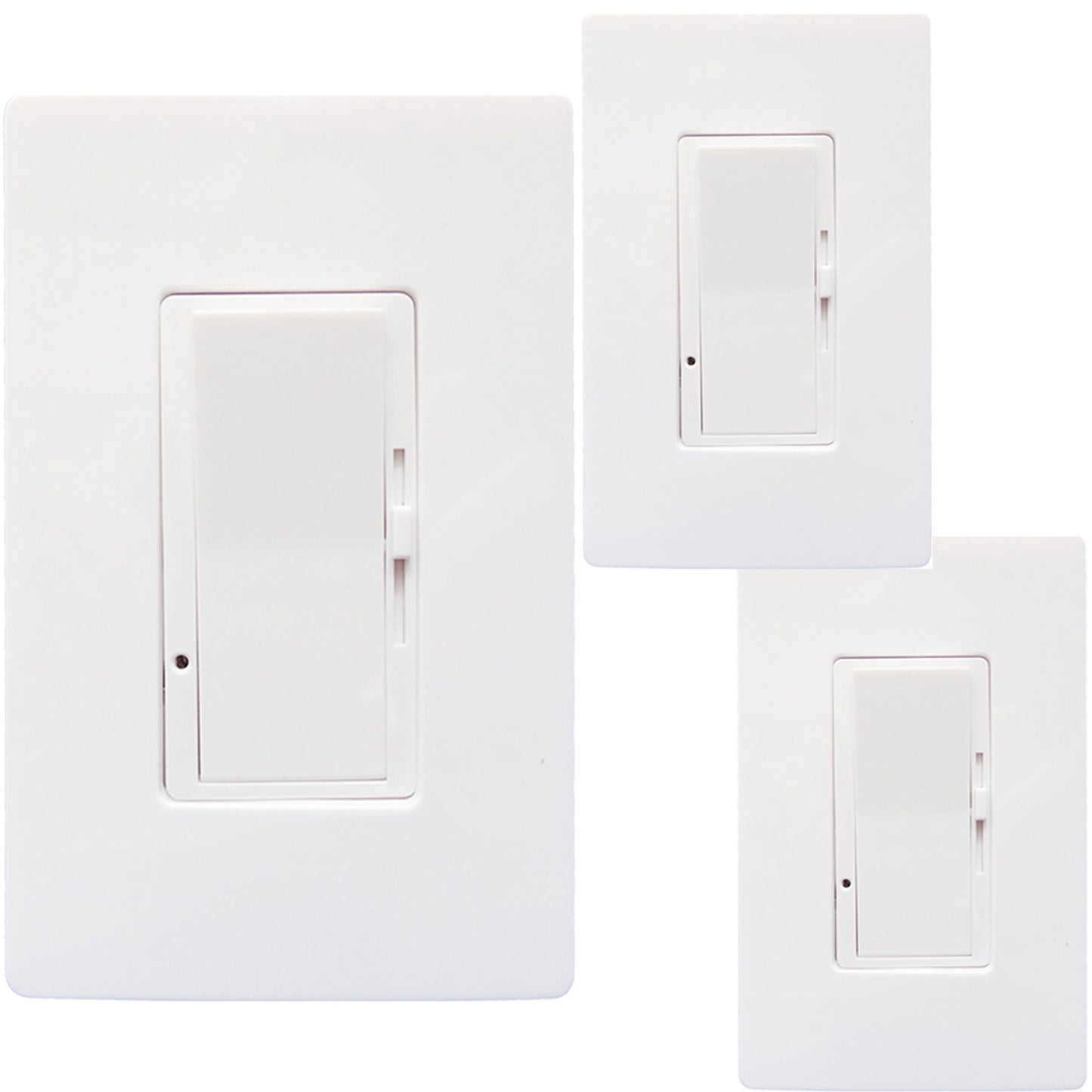 3 Way Dimmer Switch Canada 150w Screwless, Sliding Control, On/Off cUL