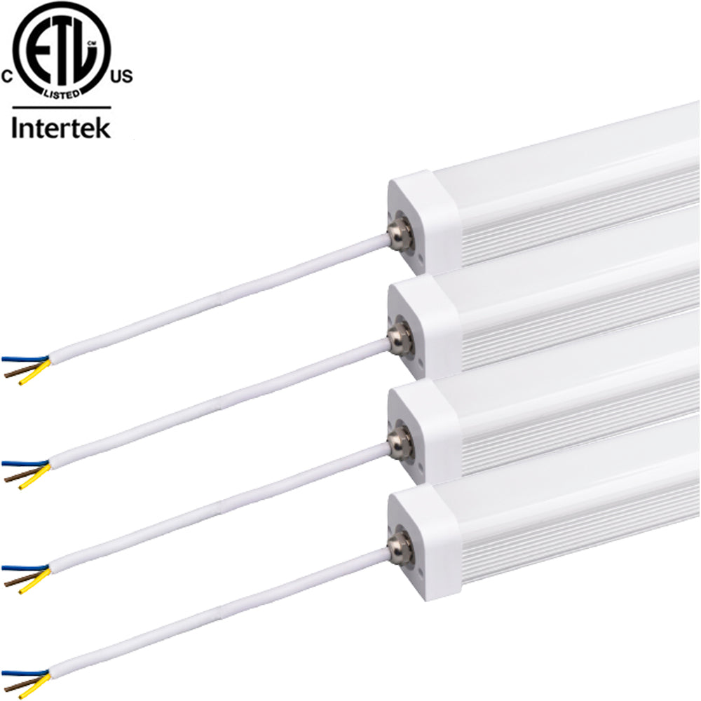 4 Foot LED Garage Lights Canada 40w 6500k Bright 2-4 Pack 5200Lm cETL