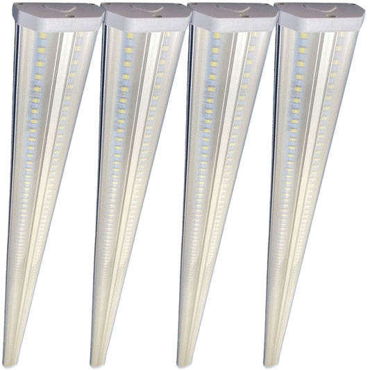 8ft LED Shop Light Fixture, Canada 60w Clear 6000K Bright 7200Lm cETL