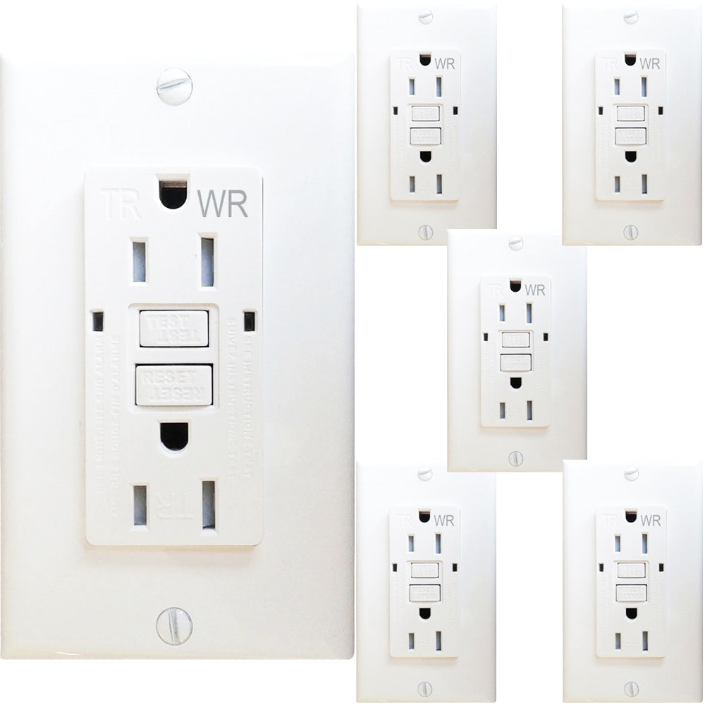15 Amp GFCI Outdoor Outlet Canada Ground Fault Circuit Interrupter Outlet