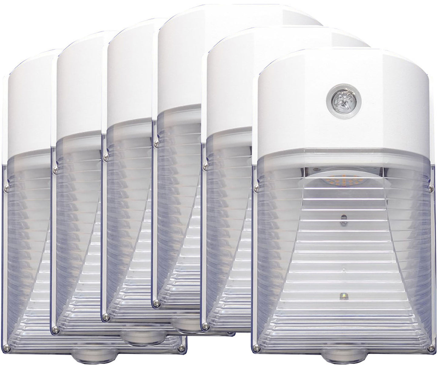 LED Wall Pack with Photocell, Canada - 18W. 4000K White 2000Lm. cETL