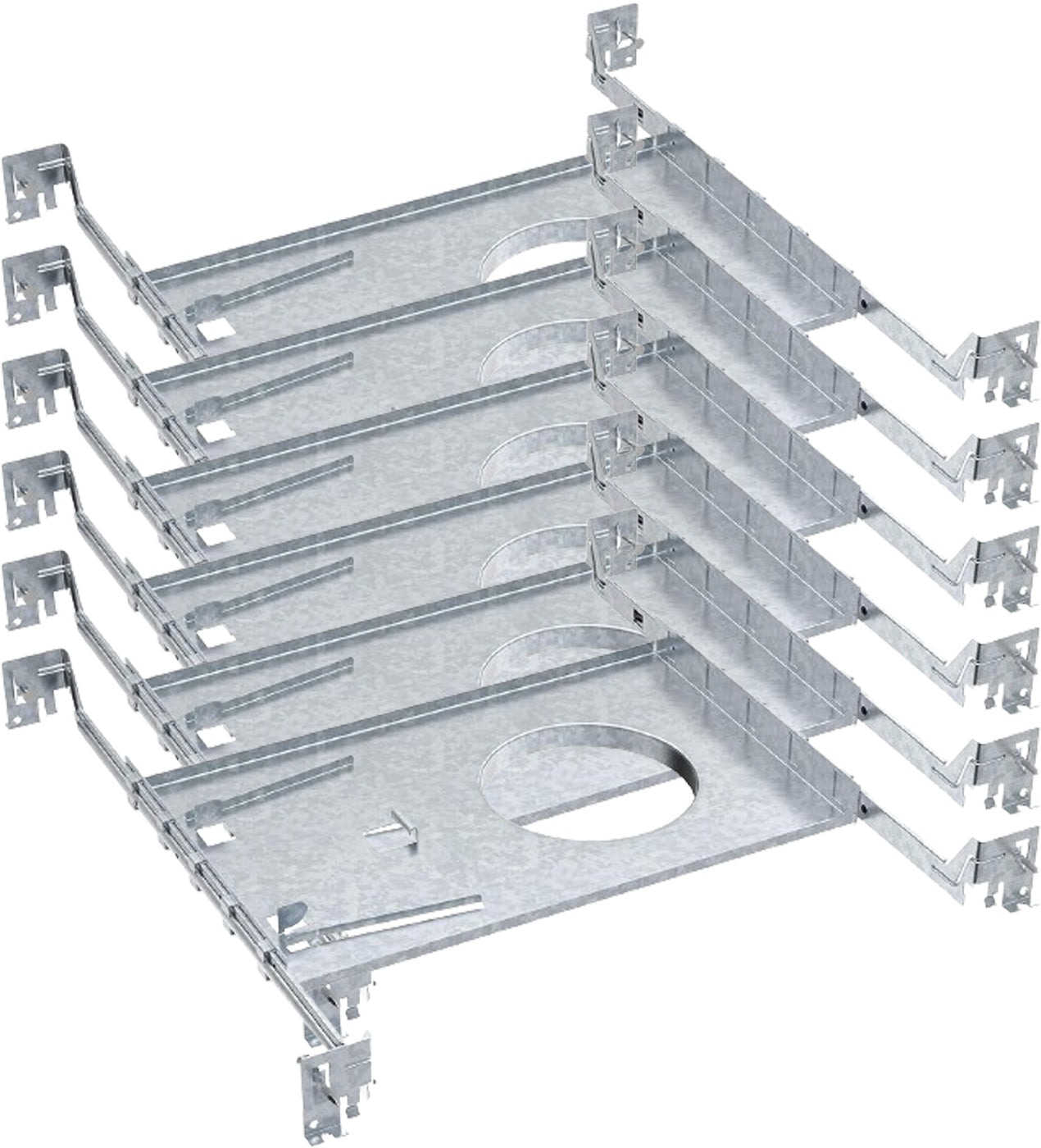 Pot Light Brackets 6 Pack, Canada for Recessed LED Pot Light 6 Inch, Ceiling - Led Light Canada