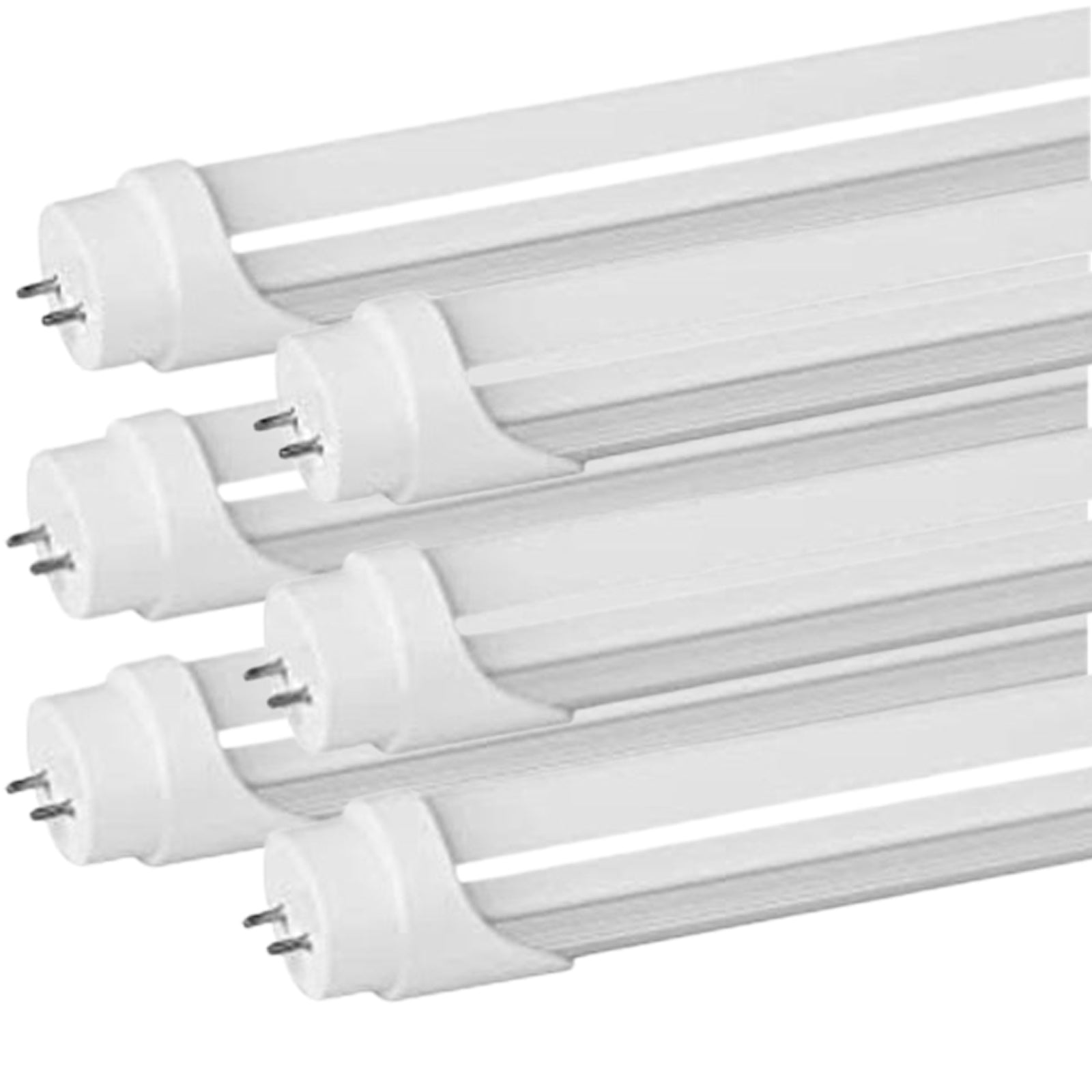 T8 Led Replacement Bulbs 4ft, Canada 6 Pack 18w 6000k Bright, 2 Side Power Connection (Copy) - Led Light Canada