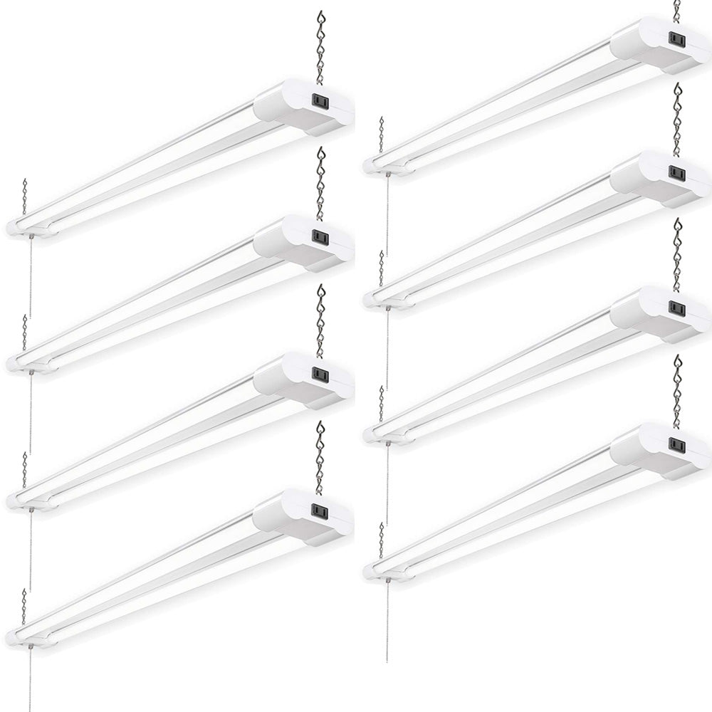 Plug In LED Garage Lights, Canada 4ft 40w 2-12 Pack Frosted 6000k cUL - Led Light Canada
