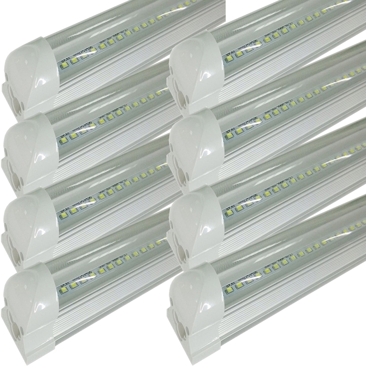 T8 Led Tubes 4ft Canada 4ft 22w 2-25 Pack Clear 5000k Daylight 2550Lm cETL
