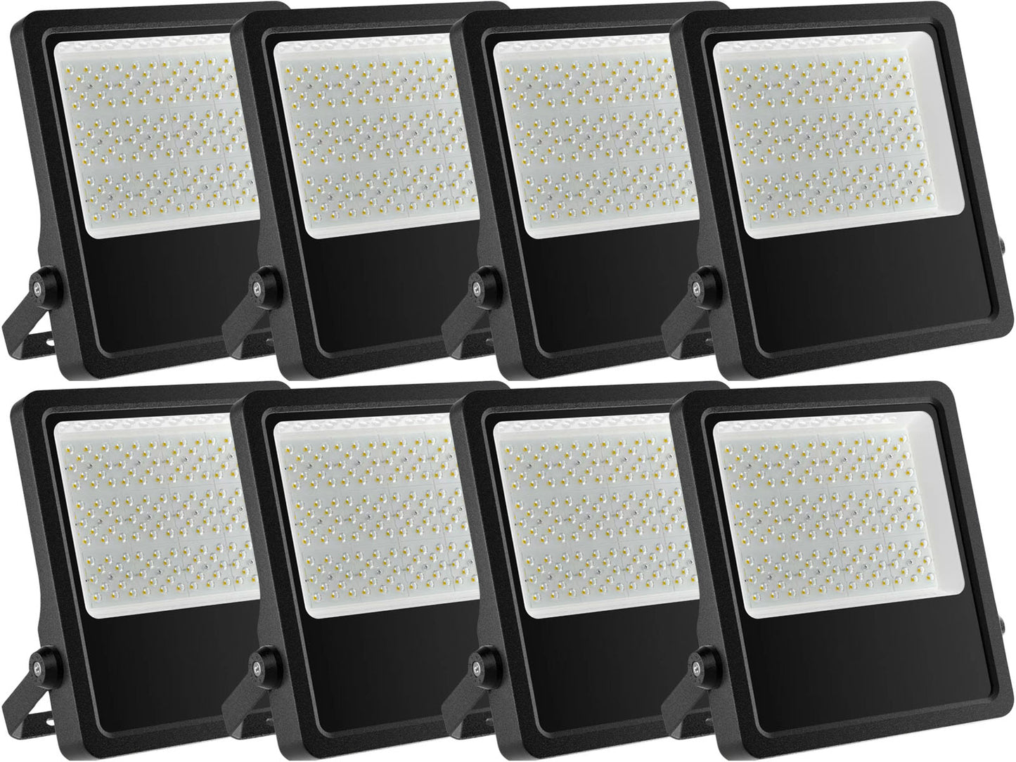 Flood Light Led 150w Canada 8 Pack 5000k Daylight Bright 19500Lm 120V-without Photocell