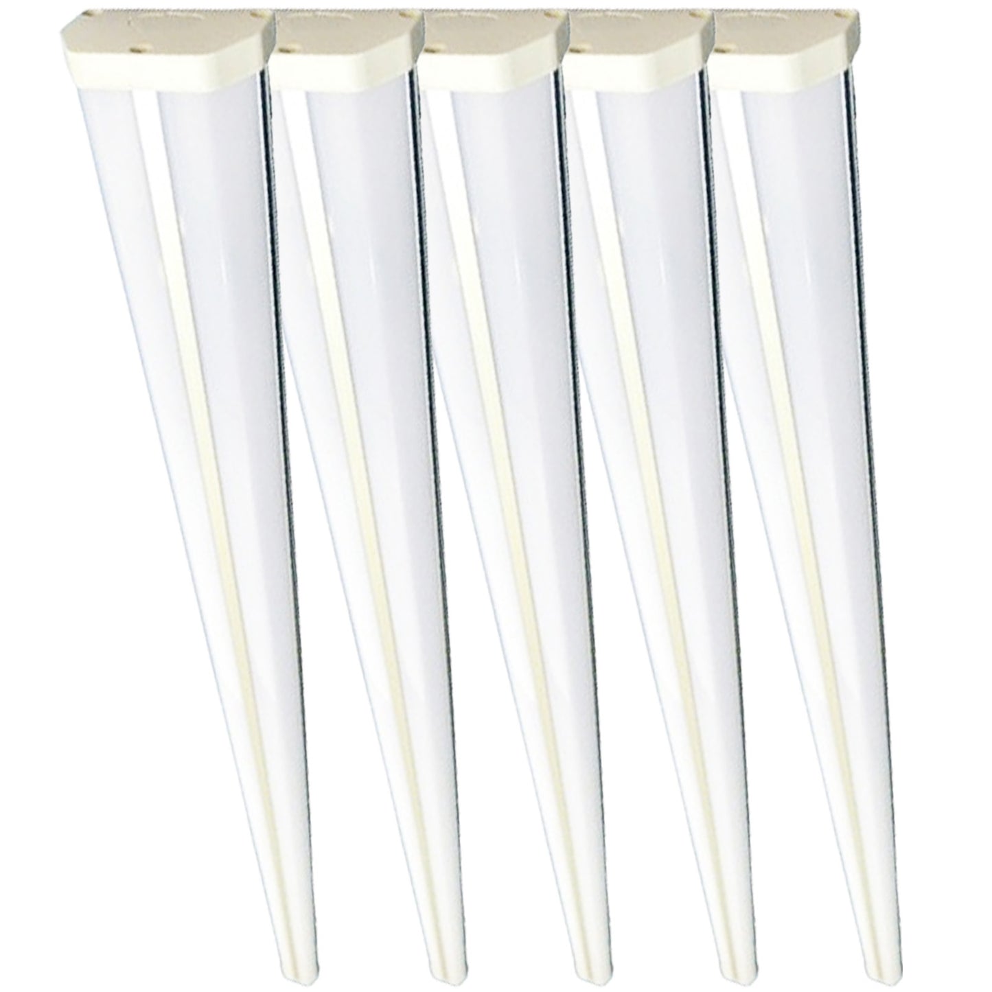 LED Shop Lights Canada 4ft 30W Frosted 4000K White 3600Lm Linkable ETL