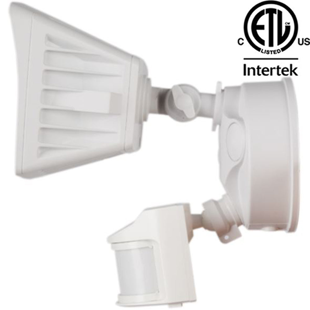 Motion Sensor Outdoor Wall Light Canada Led 28w 6000k 3 Pack White Porch