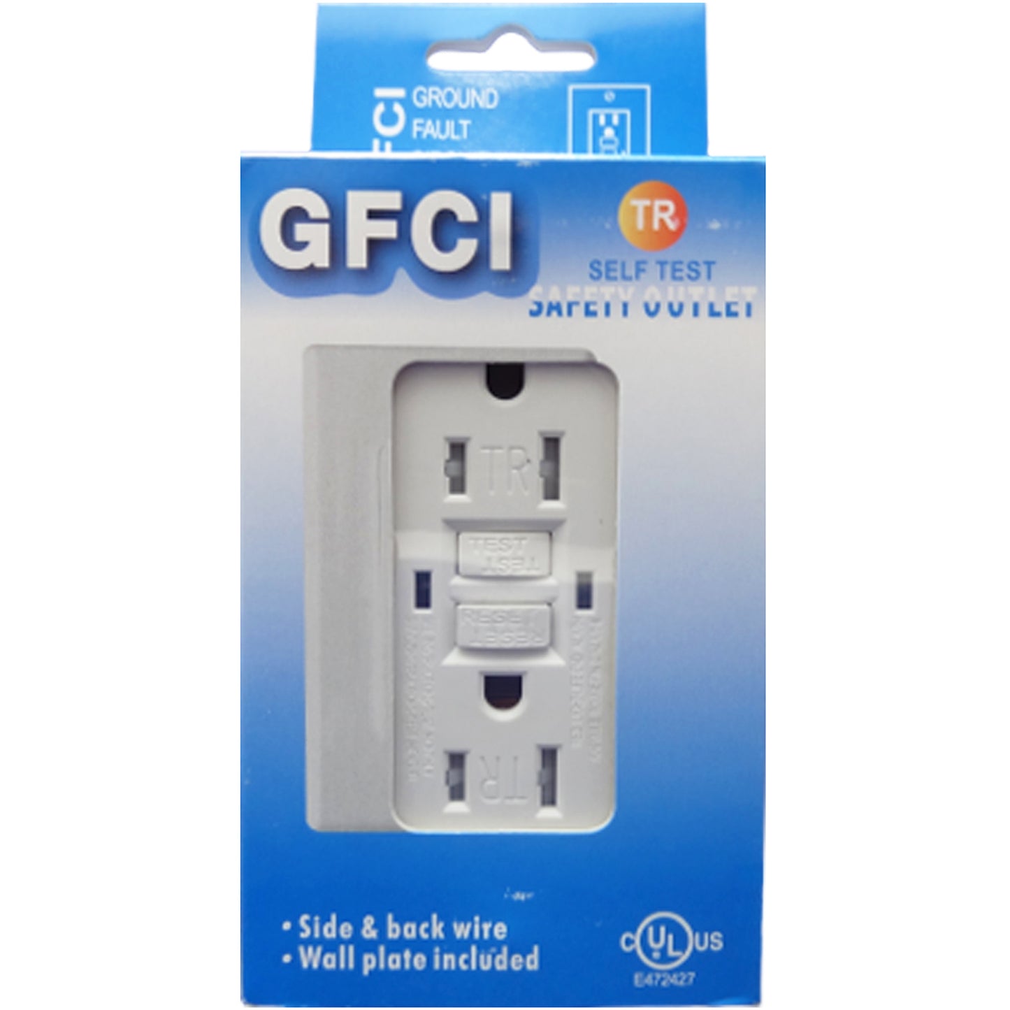 15 Amp GFCI Receptacle Canada Ground Fault Circuit Interrupter Outlet