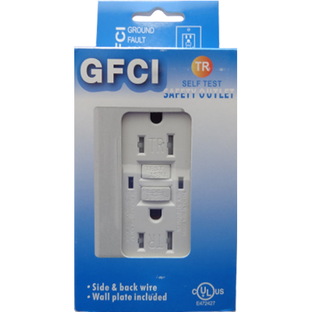 15 amp GFCI Outlet: Canada 10pack Temper Resistant Receptacle Outlet TR 120V - Led Light Canada