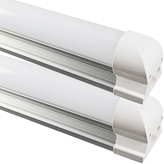 4 Foot T8 Fixture, Canada 18w 2 Pack Frosted T8 3000k LED ETL Garage Shop