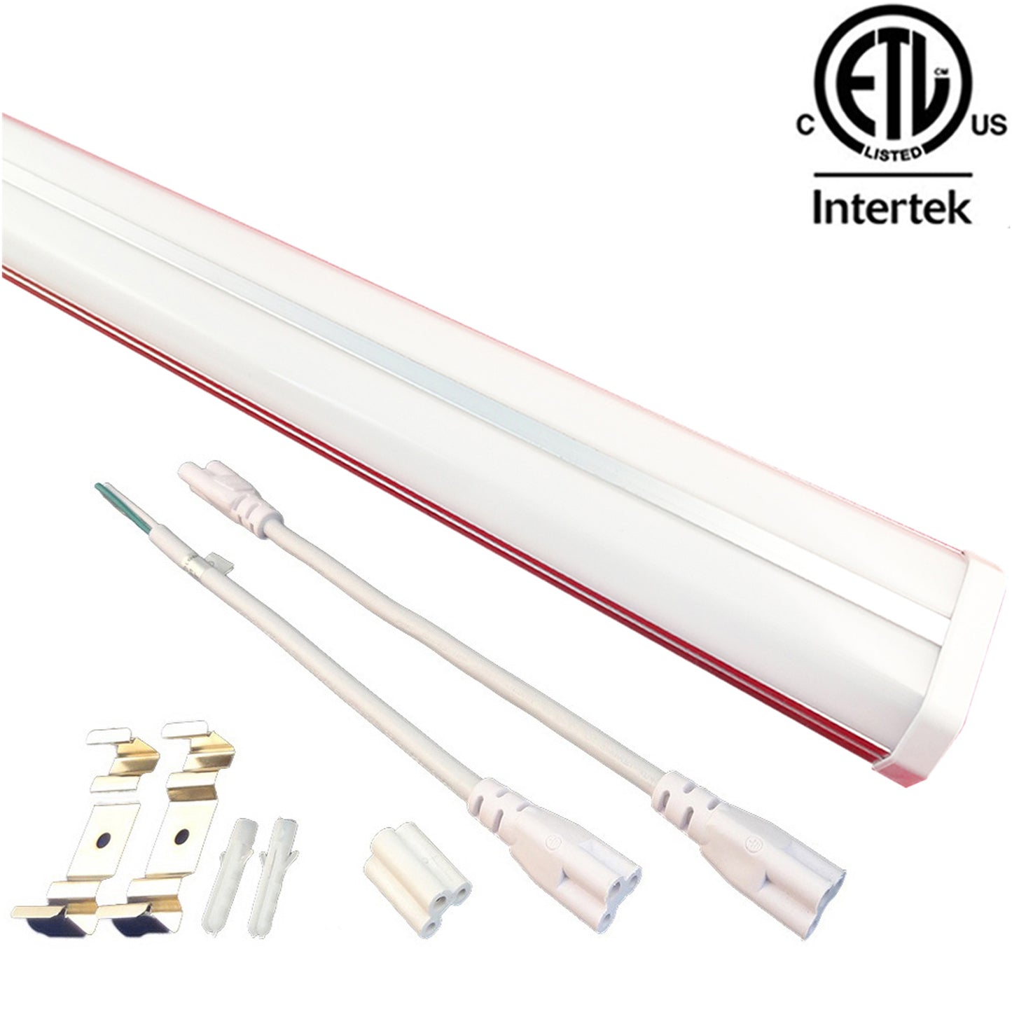 LED Garage Lights Canada 8 ft 80 W (2×4 ft 40 W) 6000K Bright, 8800 Lm