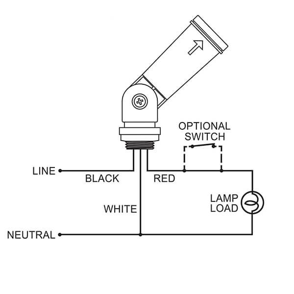 Dusk to Dawn Sensor, Canada. Photoelectric Light Sensor. 120-277V, cUL