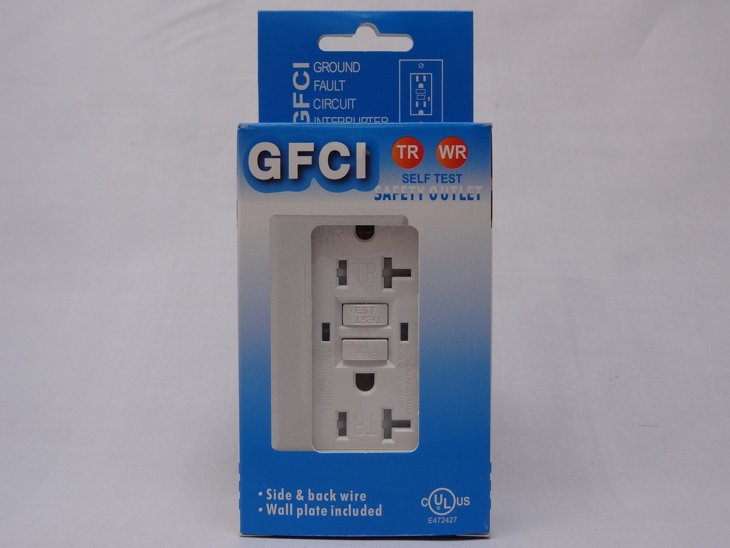 20 amp GFCI Outlet: Canada 6pack Weather Resistant Outdoor Receptacle WR TR - Led Light Canada