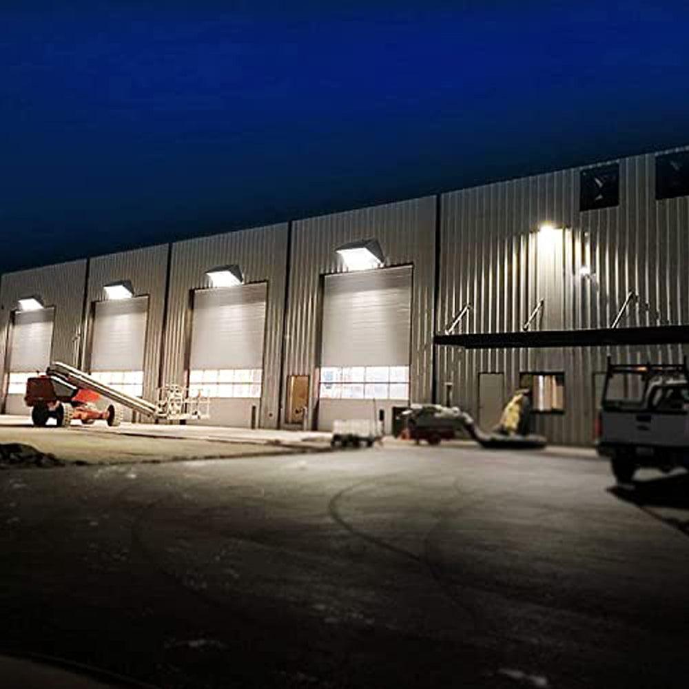 Exterior Commercial Building Lighting Canada 100V-347V 100w 5000k Photocell - Led Light Canada