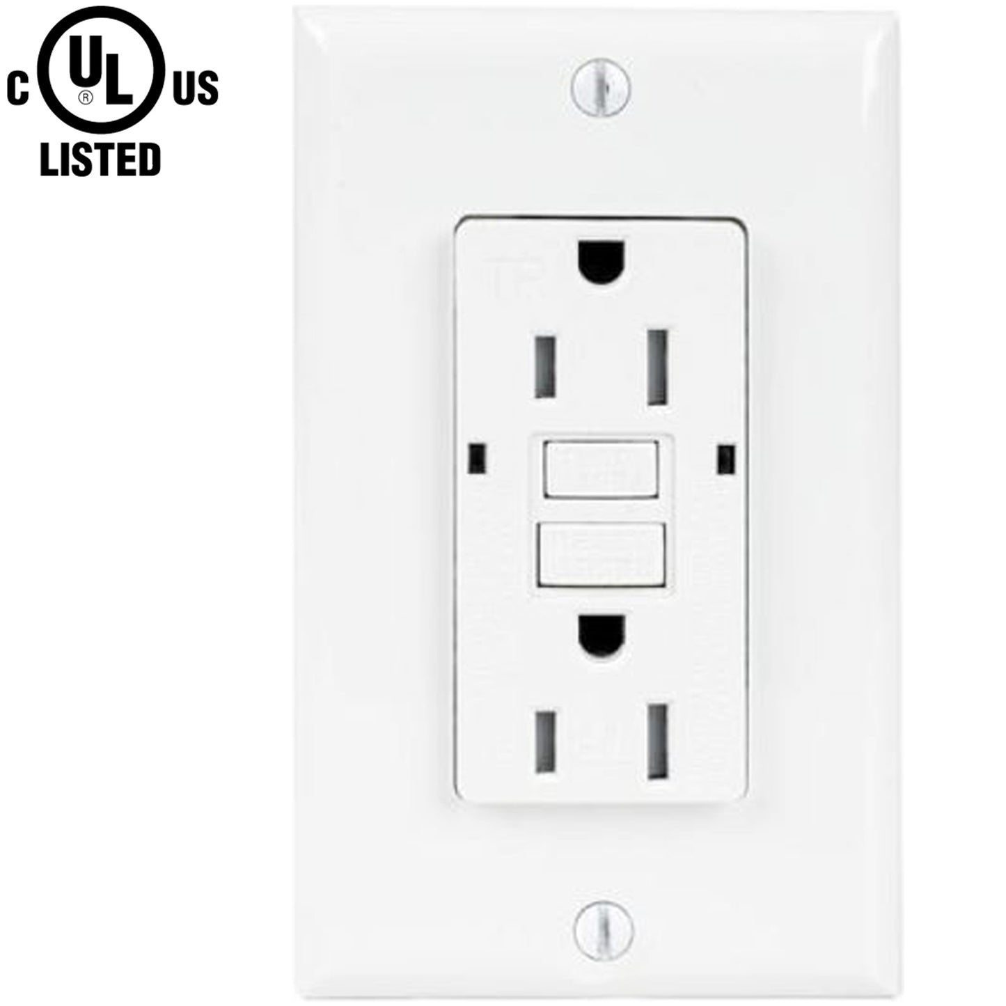 15 Amp GFCI Receptacle Canada Ground Fault Circuit Interrupter Outlet