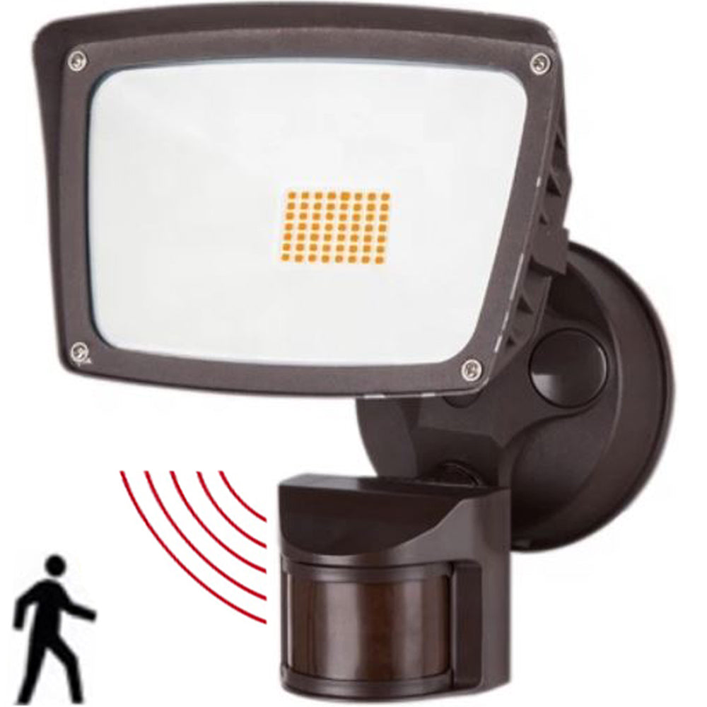 Outdoor Light Movement Sensor Canada 28w 6000k Bright Garage Shop Yard
