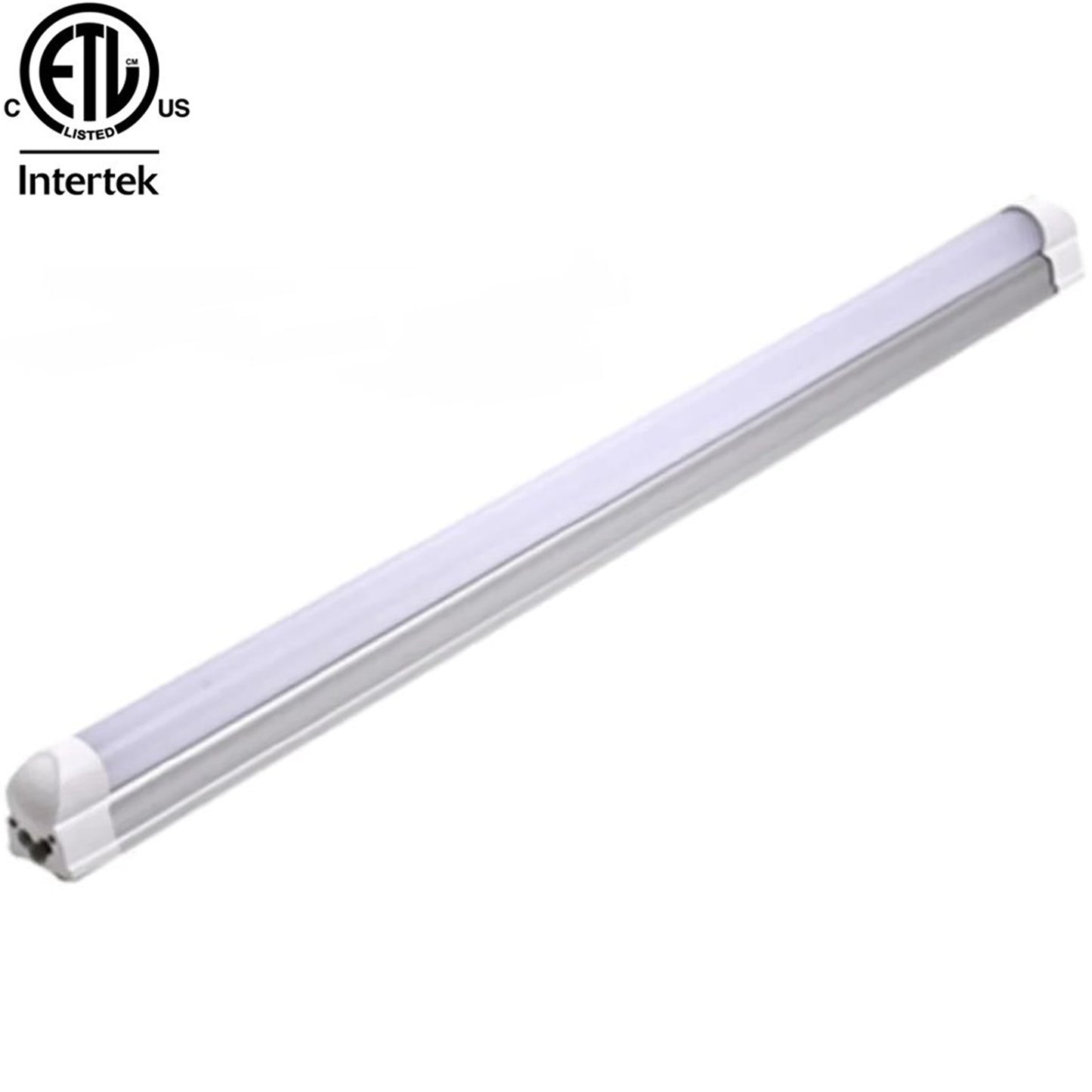 T8 LED Shop Lights, Canada. 4ft 22w Frosted 5000K Daylight 2550Lm cETL