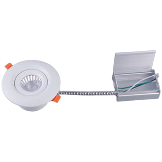 4 Inch Recessed Downlight, Canada 9w 3000K Warm (Yellowish) 120V cETL