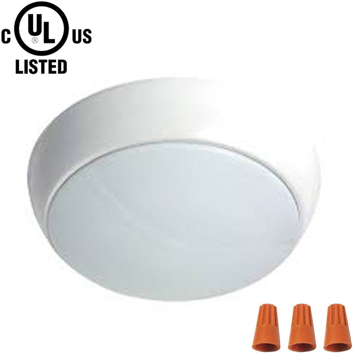 Exterior Porch Ceiling Lights, Canada 10w 2 Pack 4000k White Basement cUL