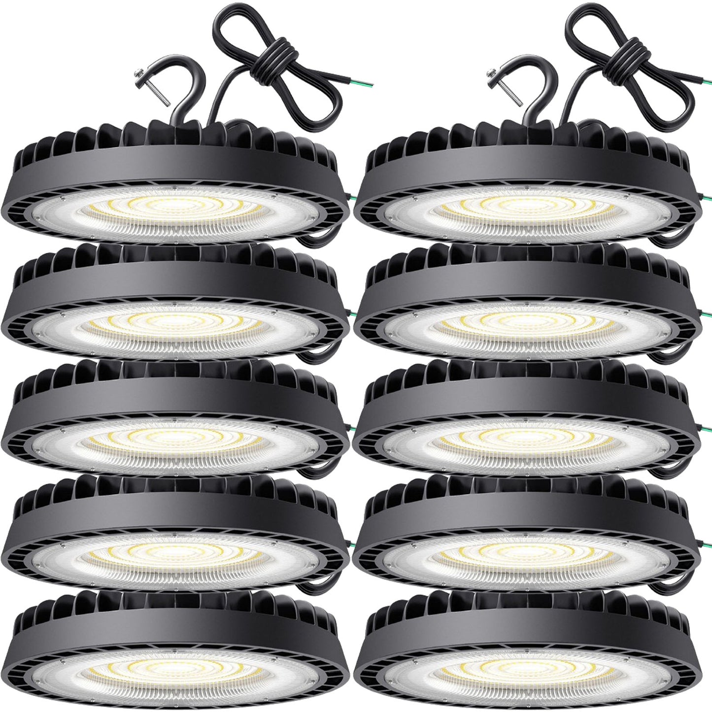 Warehouse Pendant Light Fixtures 100w Canada 6000k 13000Lm 3.3ft Cable ETL - Led Light Canada