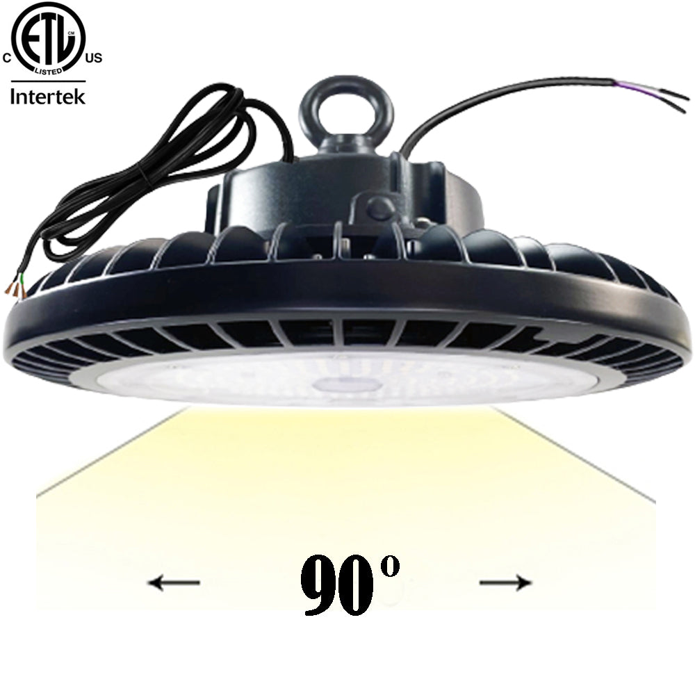 UFO Led High Bay Light 240w Canada 100V-347V 6000k 37000Lm 5ft Cable 1Pack - Led Light Canada