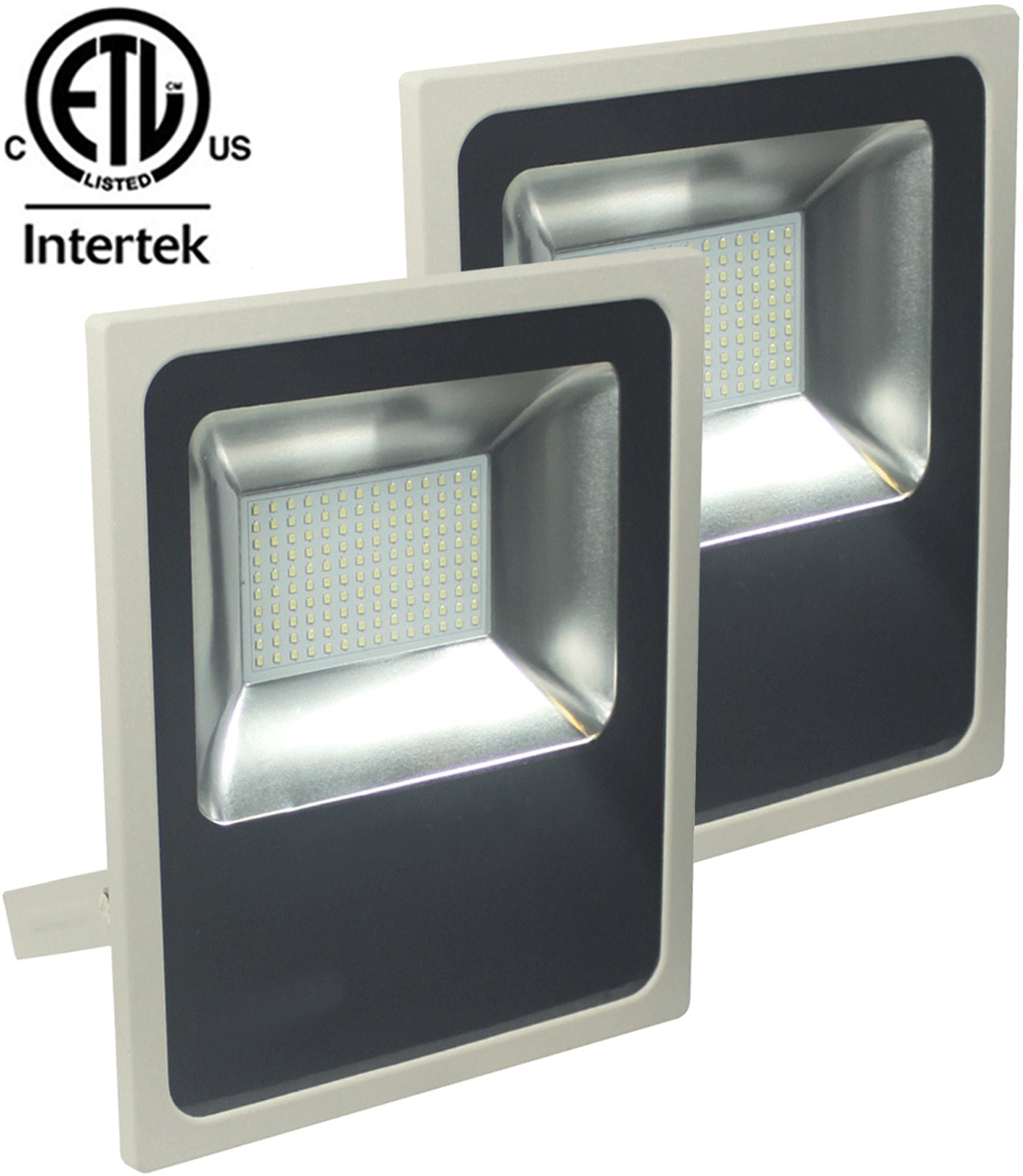 50w LED Floodlight, Canada 5000Lm 6500k Super Bright, 1 - 8 Pack, cETL