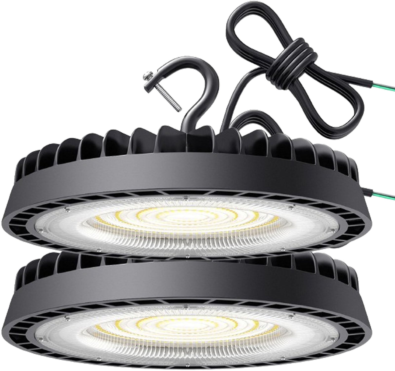 Canadian Led Light High Bay LED Lights Canada 100w 6000K Bright 13000Lm 3.3 Ft Cable ETL ...