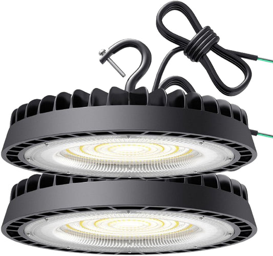 Warehouse Pendant Light Fixtures 100w Canada 6000k 13000Lm 3.3ft Cable ETL - Led Light Canada