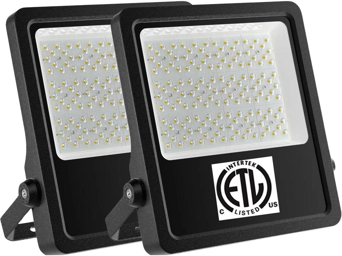 347V 100w LED Floodlight, Canada 13000Lm 5000k Daylight, 1 - 10 Pack,  cETL