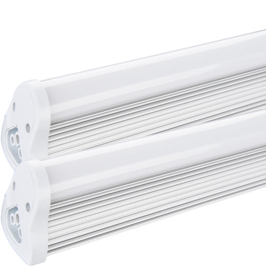 4ft T5 Light Fixture, Canada | LED 15W Frosted 4000K White 1500Lm cETL
