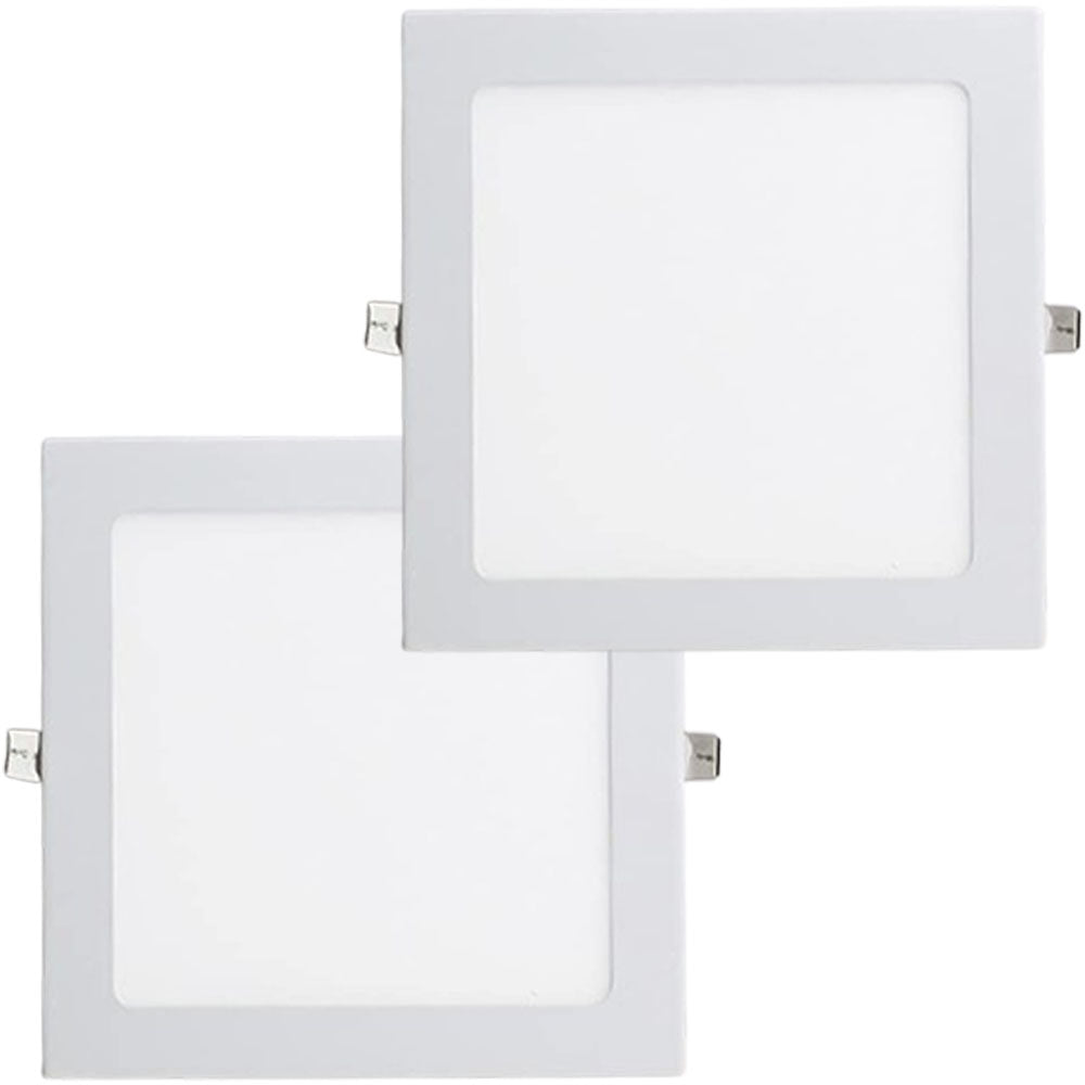 Square Recessed Downlights, Canada LED 2 Pack, 3 inch 6w 6000k Bright