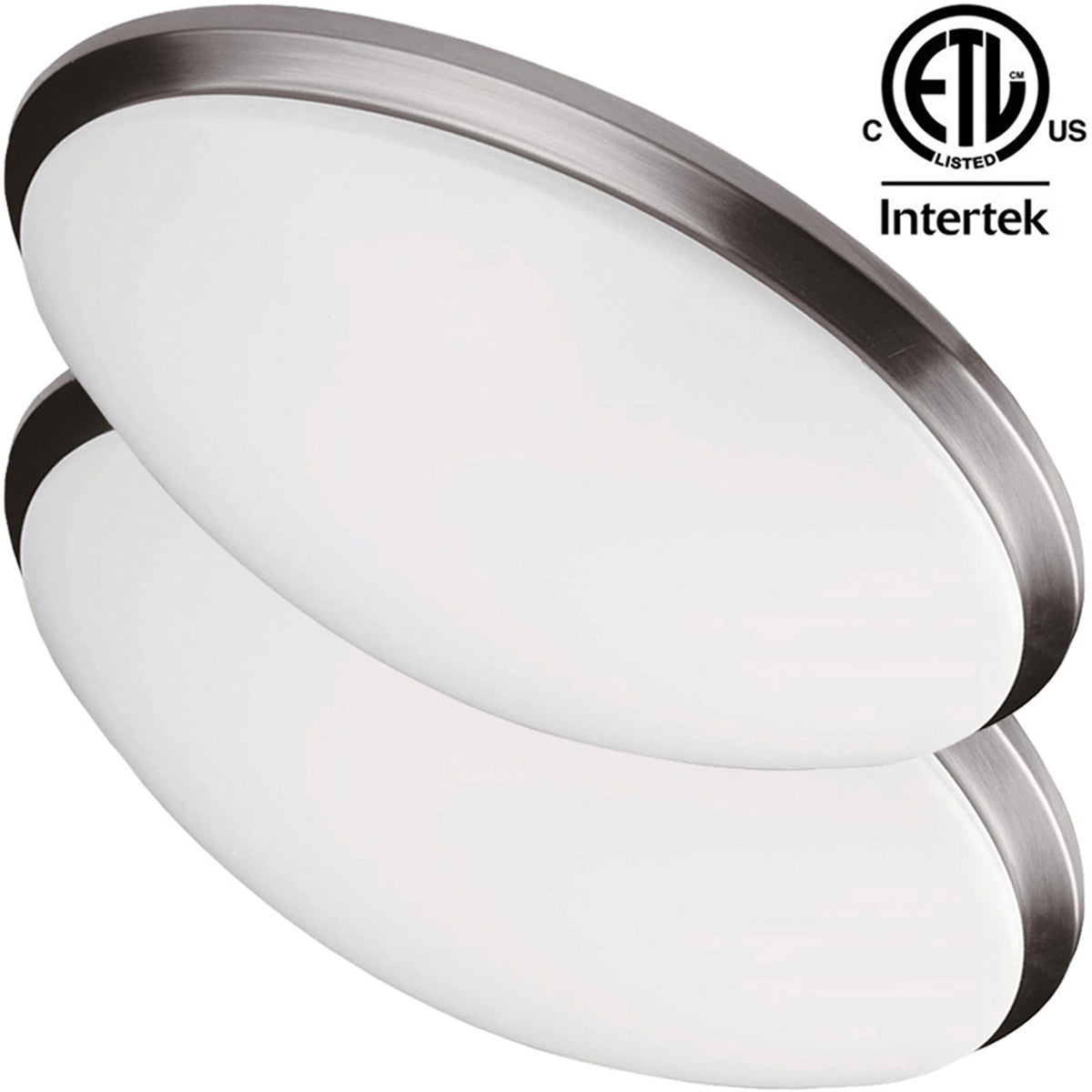 Canadian Led Light Bedroom Ceiling Light fixtures Canada 2 Pack Led 18w 2700k Warm (Yello ...