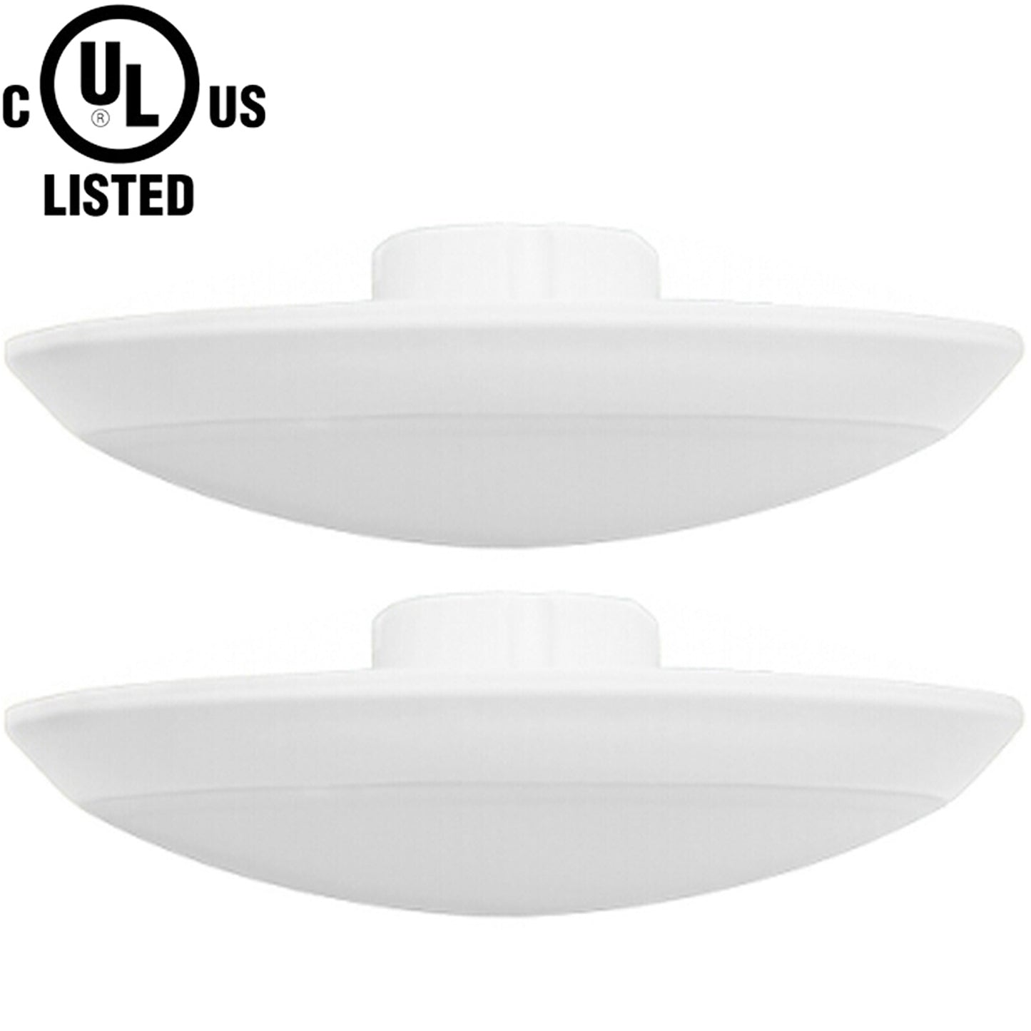 Outside Ceiling Porch light, Canada 10w 5000k Daylight 2-6 Pack Basement cUL