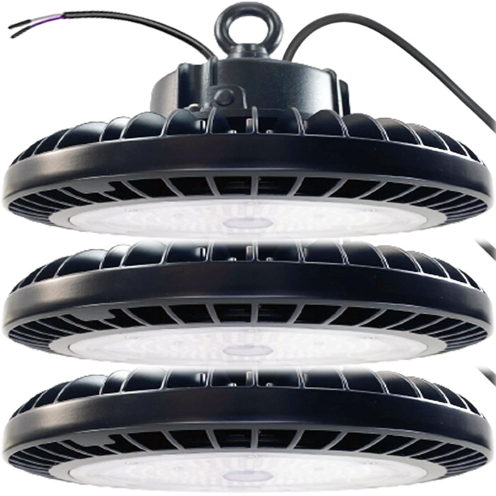 347V LED High Bay Light 200w Canada UFO 5000k, 6000k 6-2 Pack cETL