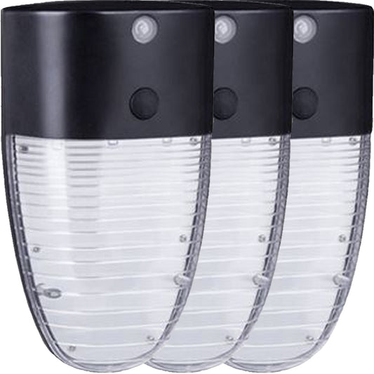 Outside House Lights, Canada 13w 6000k 3 Pack Led Dusk to Dawn Porch