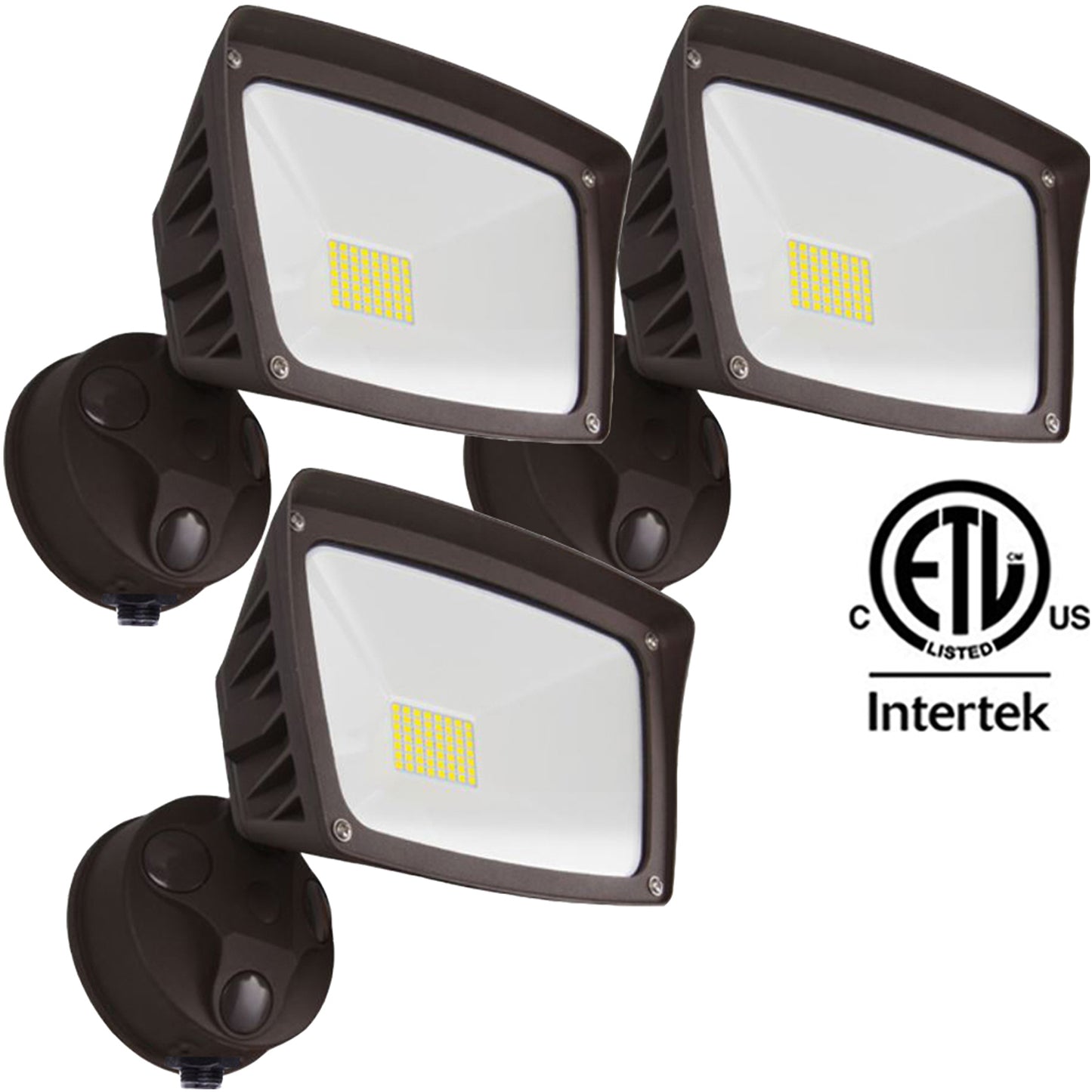 Exterior Garage Lights, Canada 40w 5000Lm 6000k Bright 6-1 Pack Yard