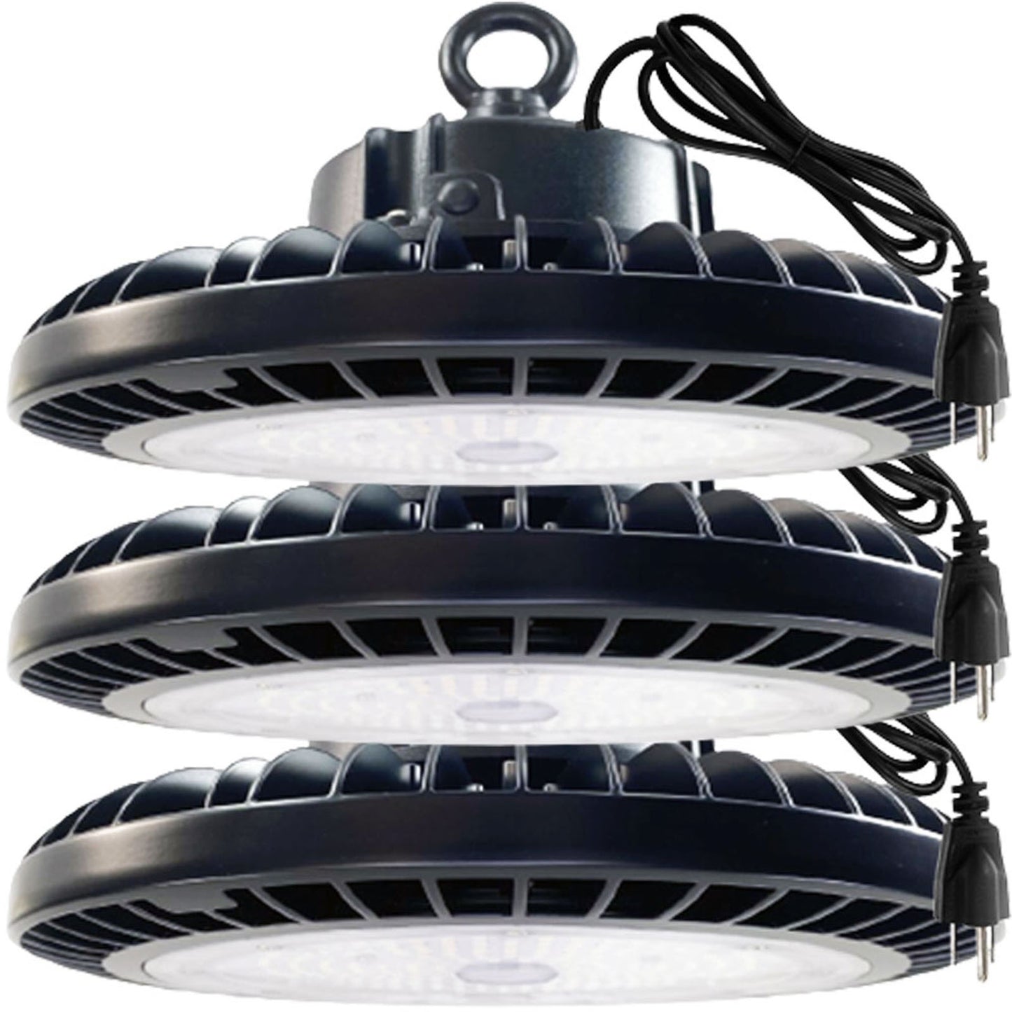 High Bay Led Lights Canada 100w UFO 5000k Daylight 15000Lm Plug 5ft cETL - Led Light Canada